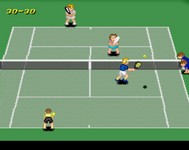 une photo d'Ã©cran de Super Tennis sur Nintendo Super Nes